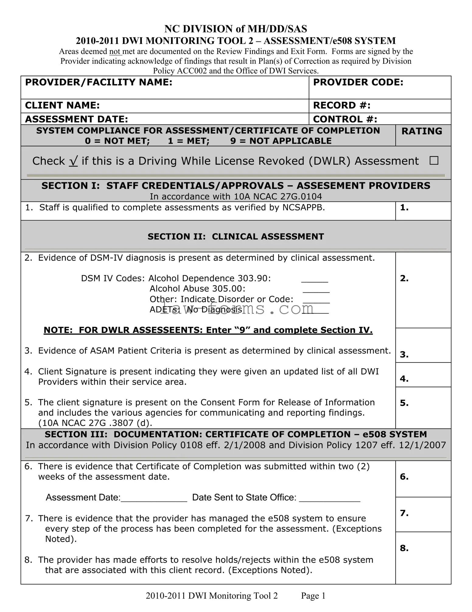 508 From Nc Dwi Services PDF Template