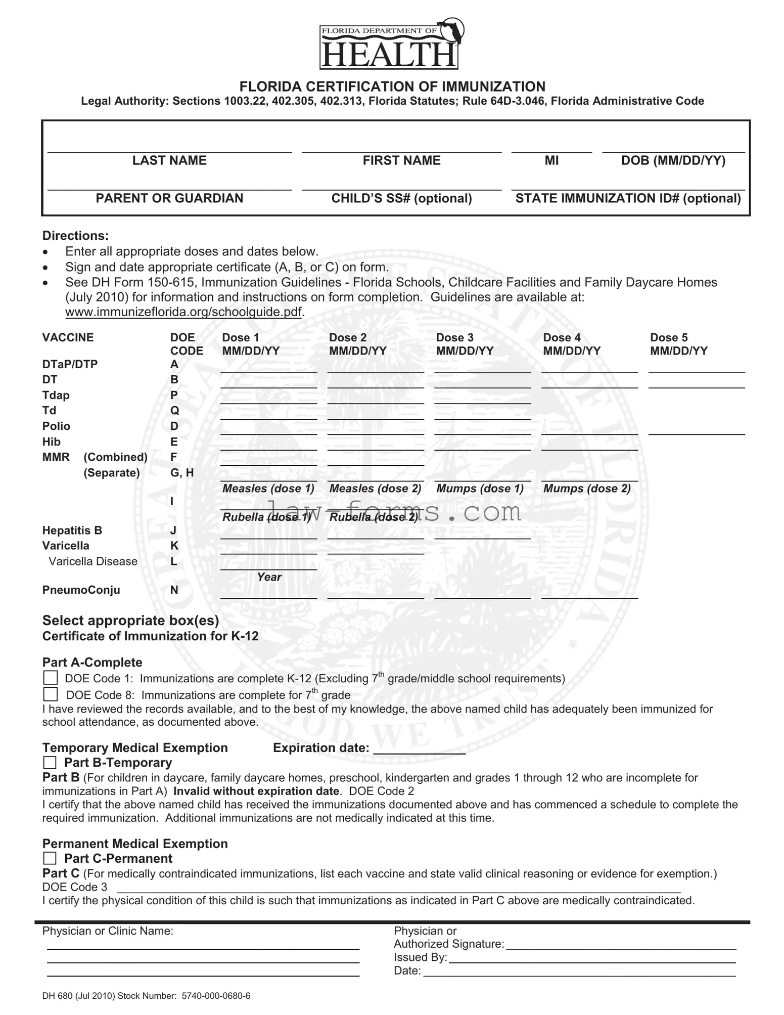 680 PDF Template