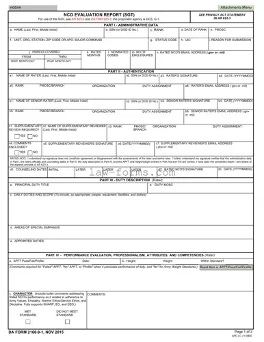 Da 2166 9 1 PDF Template