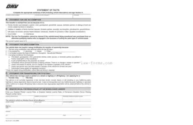 Dmv Reg 256 PDF Template