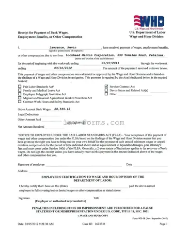 Wh 58 PDF Template
